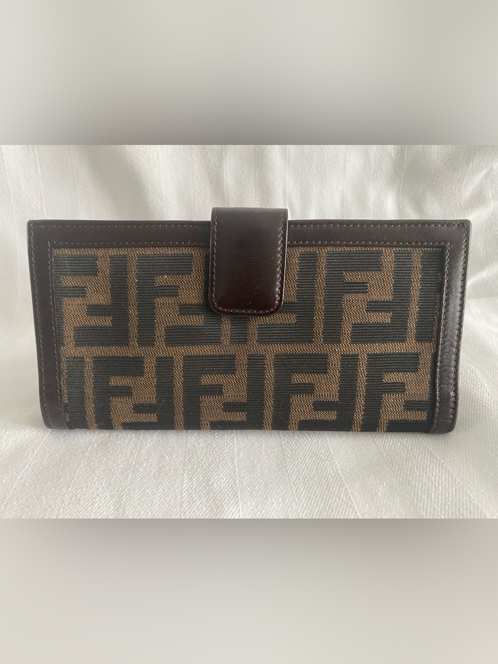 FENDI Zucca Long Wallet